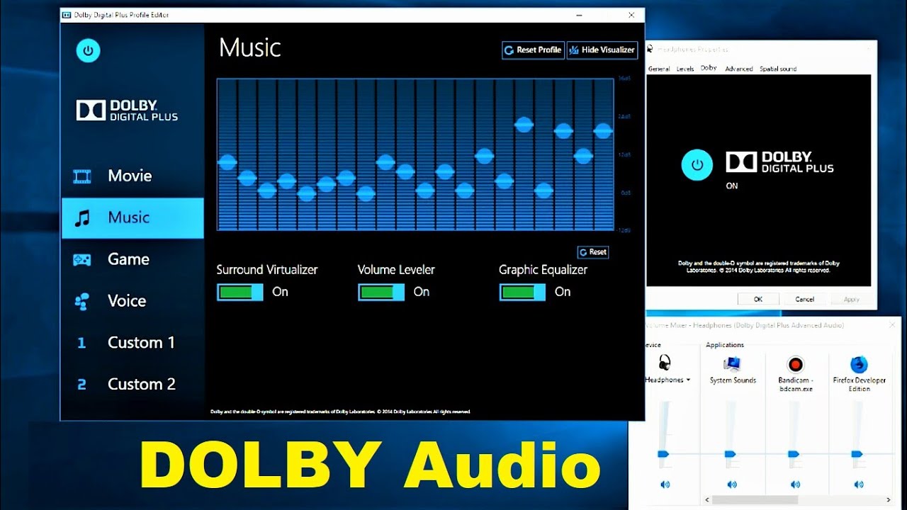 Dolby audio for windows 10 free download windows 7